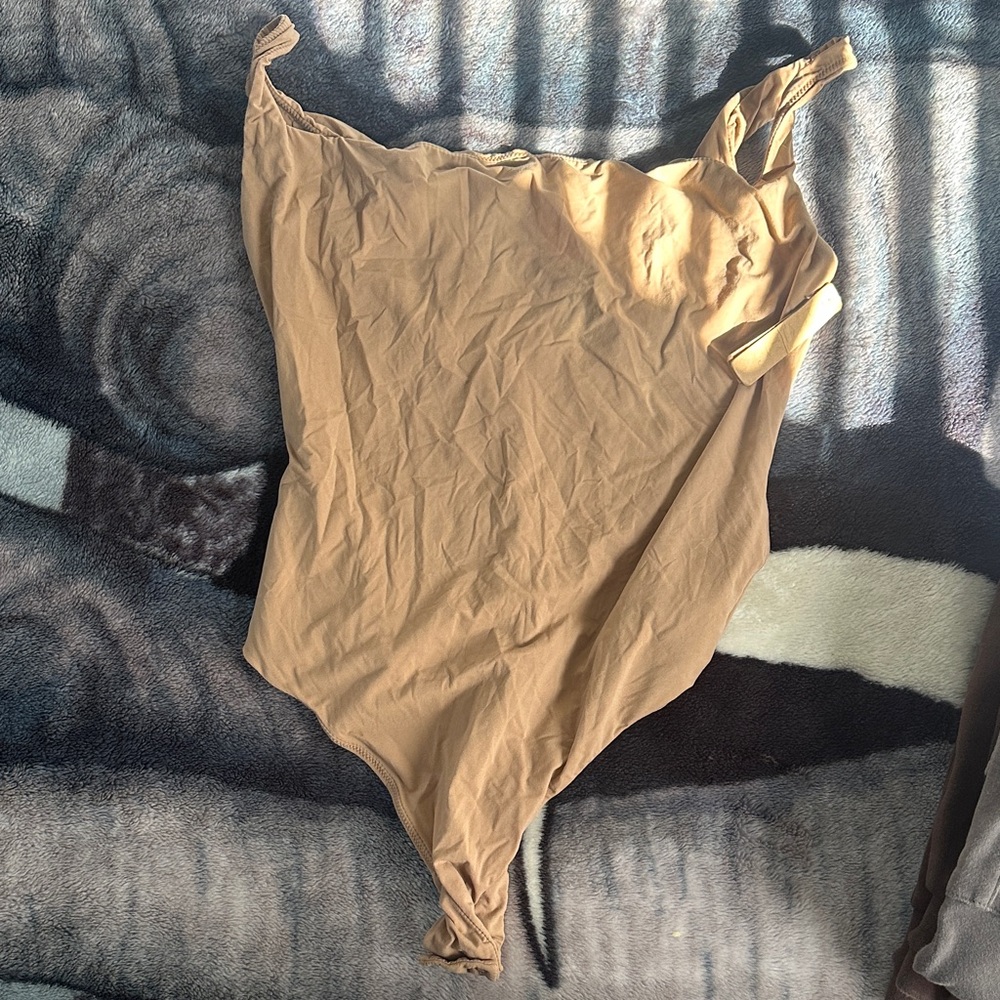 Skims nwt Beige One-Piece Bodysuit